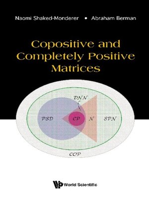 cover image of Copositive and Completely Positive Matrices